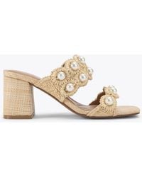KG by Kurt Geiger - Prairie Block Flip Flop And Sandals - Lyst