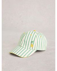 White Stuff - Embroidered Baseball Cap - Lyst