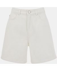Whistles - 100% Cotton Authentic Denim Shorts - Lyst