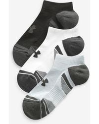 Under Armour - No Show Performance Tech Crew Socks 3 Pack - Lyst