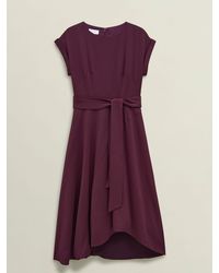 Hobbs - Onyx Agnes Tie Dress - Lyst