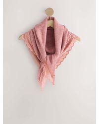 Ted Baker - Lace Triangle Scarf - Lyst