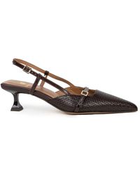 Bobbies - Reem Mid-Heeled Slingbacks Pointed-Toe Shoes - Lyst