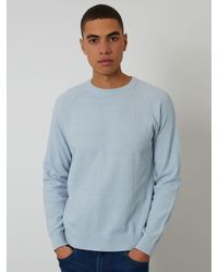 Threadbare - Light Raglan Knitted Crew Neck Jumper - Lyst