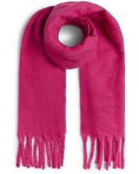 Pieces - Block Colour Scarf - Lyst