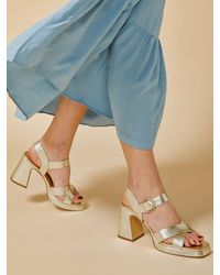 Jones Bootmaker - Jones Bootmaker Gladiola2 Leather Platform Sandals - Lyst