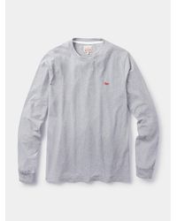 aubi - Buttermere 100% Cotton Long Sleeve T-Shirt - Lyst