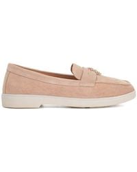 Dune - Standard Fit Grinning Unlined Suede Loafers - Lyst