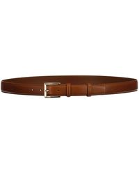 GANT - Polished Leather Belt - Lyst