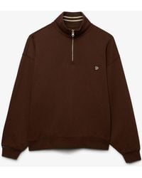 Superdry - Monogram Half Zip Sweat Top - Lyst