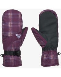 Roxy - Jetty Technical Snow Mittens - Lyst