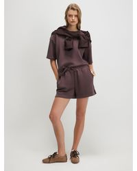 River Island - Premium Drawstring Shorts - Lyst