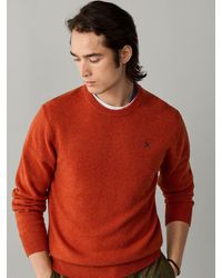 Hackett - Lambswool Crew Neck Jumper - Lyst