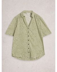 White Stuff - Annie Short Sleeve Jersey Shirt - Lyst