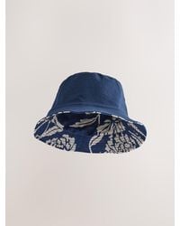 Next - Floral Reversible Bucket Hat - Lyst