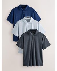Next - Active Golf Mesh Training Polo Tops 3 Pack - Lyst