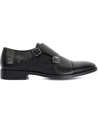 Dune - Standard Fit Satchin Flex Sole Toecap Monk Shoes - Lyst