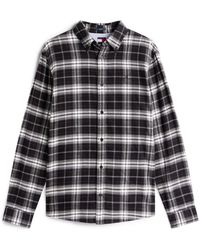 Tommy Hilfiger - Regular Fit Check Flannel Shirt - Lyst