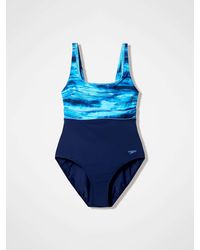 Speedo - Print Body Shaping Eclipse Swimsuit - Lyst