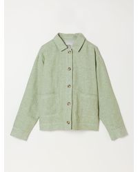 FatFace - Darcy Petite Linen Jacket - Lyst