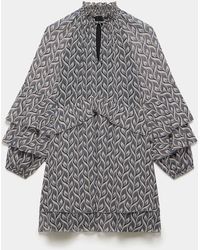 Mint Velvet - Geo Print Mini Dress - Lyst