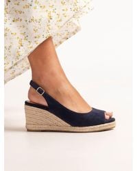 Lunar - Pia Wedge Sandals - Lyst