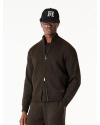 Mauvais - Monogram Montreux Knit Zip Jacket - Lyst
