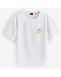 HUGO - Lemon Graphic Pyjama T-Shirt - Lyst