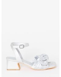 Simply Be - Extra Wide Fit Side Bow Low Block Heels - Lyst