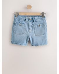 Next - Patch Pocket Mini Shorts - Lyst