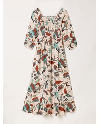 FatFace - Fatface Adele Midi Dress - Lyst