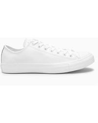 Converse - Chuck Taylor Ox Leather Trainers - Lyst