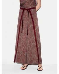 Jigsaw - Optic Swirl Wrap Front Trousers - Lyst