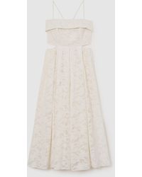 halter neck dress with collar Carefree Days Collar Halter Dress White / LARGE