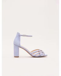 Phase Eight - High Block Sandals - Lyst