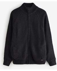 Threadbare - Zip Up Cardigan With Microfleece Lining - Lyst