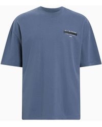 AllSaints - Allsaints 100% Organic Cotton Redact Crew T-Shirtmittel - Lyst