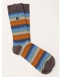 FatFace - Fatface Striped Socks - Lyst