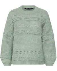 M Com - Petite Textured Boucle Jumper - Lyst
