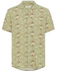 Blend - Crab Print Resort Short Sleeve Shirt - Lyst