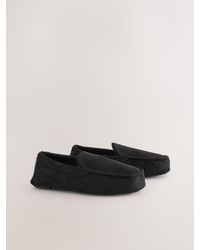 Next - Moccasin Slippers - Lyst