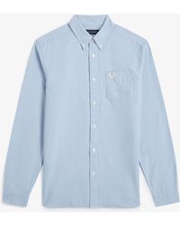 Fred Perry - Long Sleeve Oxford Shirt - Lyst