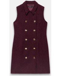 Mint Velvet - Boucle Mini Shift Dress - Lyst