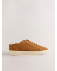 Next - Suede Smart Casual Trainers - Lyst