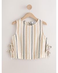 Next - Lightweigth Summer Striped Shell Top - Lyst