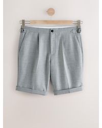 Next - Slim Fit Textured Side Adjuster Shorts - Lyst