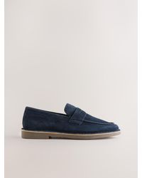 Next - Casual Suede Loafers - Lyst