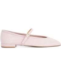 Dune - Regular Fit Hearthrob Ballet Suede Shoes - Lyst