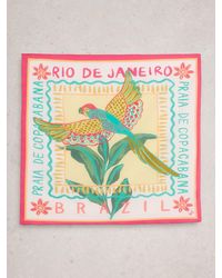 White Stuff - Ellie Square Printed Scarf - Lyst
