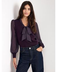 Phase Eight - Ellen Printed Top - Lyst